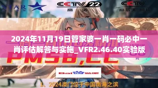 2024年11月19日管家婆一肖一碼必中一肖評估解答與實施_VFR2.46.40實驗版