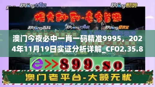 澳門今夜必中一肖一碼精準(zhǔn)9995，2024年11月19日實(shí)證分析詳解_CFO2.35.81魔力版