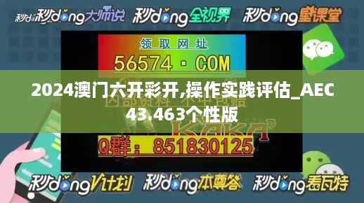 2024澳門六開彩開,操作實踐評估_AEC43.463個性版