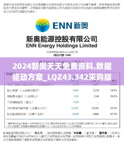 2024新奧天天免費(fèi)資料,數(shù)據(jù)驅(qū)動(dòng)方案_LQZ43.342采購版