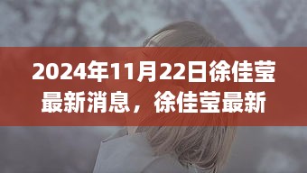 徐佳瑩最新動態(tài)，開啟音樂新紀(jì)元，2024年11月22日新篇章揭曉