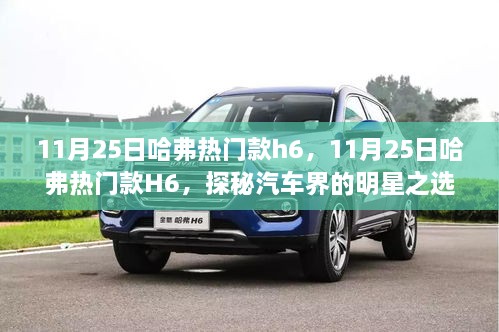 探秘汽車界的明星之選，哈弗熱門款H6深度解析