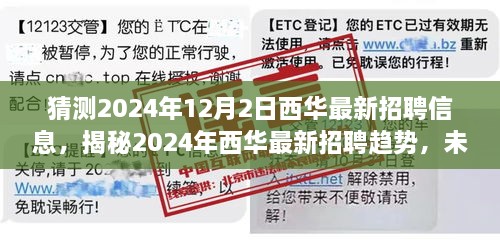 猜測(cè)2024年12月2日西華最新招聘信息，揭秘2024年西華最新招聘趨勢(shì)，未來職業(yè)機(jī)會(huì)預(yù)測(cè)