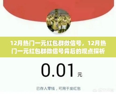 12月熱門一元紅包群微信號解析，觀點(diǎn)背后的深度探析