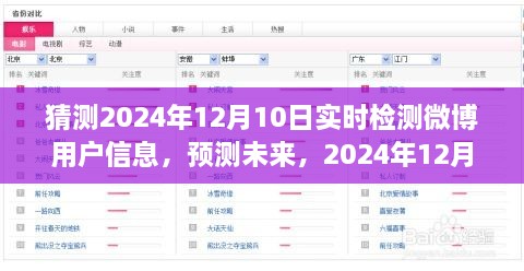 2024年12月10日微博用戶信息實時檢測探析，預(yù)測未來的深度洞察