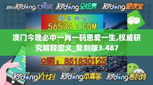 澳門(mén)今晚必中一肖一碼恩愛(ài)一生,權(quán)威研究解釋定義_復(fù)刻版3.487