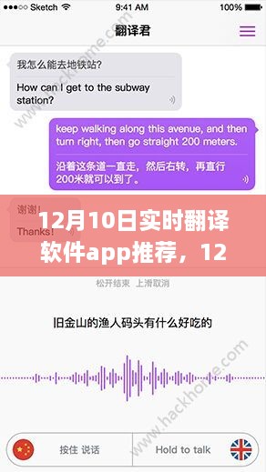 最新熱門實(shí)時翻譯軟件App推薦與深度分析（12月10日版）