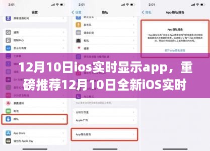 重磅推薦，全新iOS實(shí)時(shí)顯示App，智能生活助手高效便捷上線