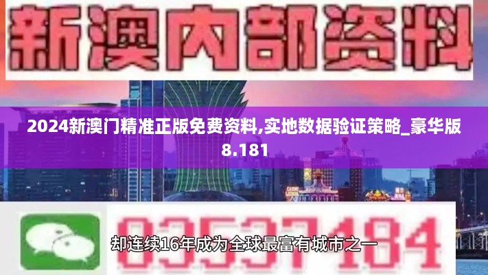 2024新澳門精準(zhǔn)正版免費資料,實地數(shù)據(jù)驗證策略_豪華版8.181