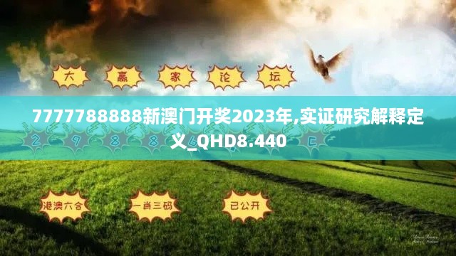 7777788888新澳門開獎(jiǎng)2023年,實(shí)證研究解釋定義_QHD8.440