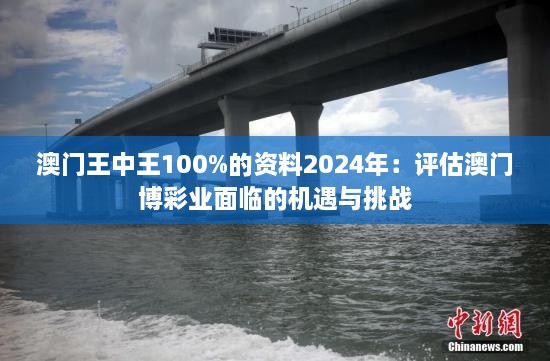 澳門王中王100%的資料2024年：評估澳門博彩業(yè)面臨的機(jī)遇與挑戰(zhàn)