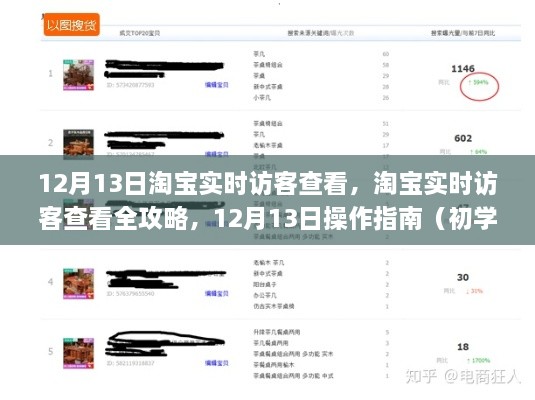 淘寶實(shí)時(shí)訪客查看全攻略，12月13日操作指南（適合初學(xué)者與進(jìn)階用戶）