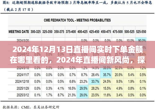 揭秘直播下單金額實時查看，背后的故事與影響，探尋直播間新風尚