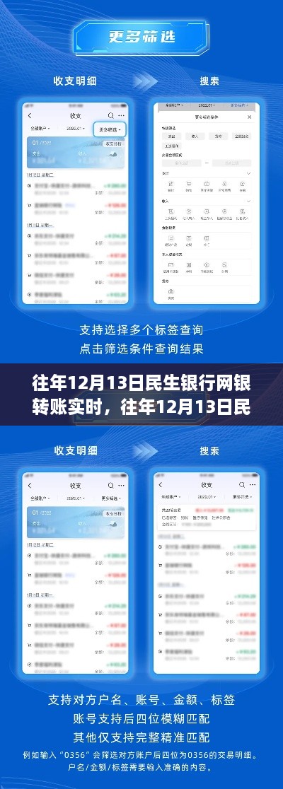 民生銀行網(wǎng)銀轉(zhuǎn)賬實(shí)時(shí)體驗(yàn)，探討往年1月13日的轉(zhuǎn)賬實(shí)時(shí)性及優(yōu)化探討