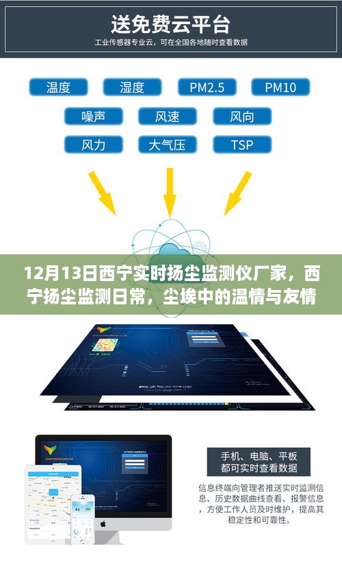 西寧揚塵監(jiān)測日常，溫情與友情的塵埃守護(hù)