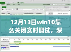 如何在12月13日關(guān)閉Win10實時調(diào)試功能，詳細(xì)步驟與解析