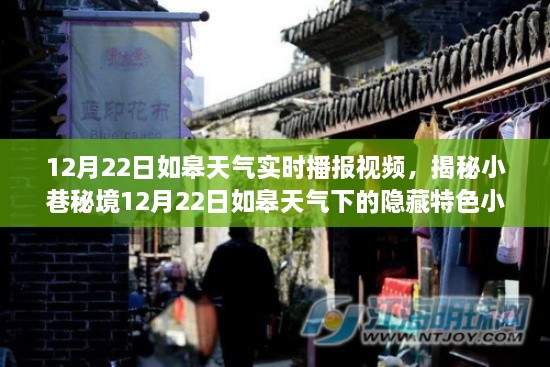 揭秘如皋小巷秘境，特色小店與12月22日天氣實(shí)時(shí)播報(bào)視頻