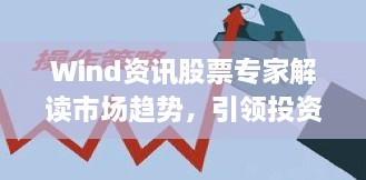 Wind資訊股票專(zhuān)家解讀市場(chǎng)趨勢(shì)，引領(lǐng)投資風(fēng)向標(biāo)