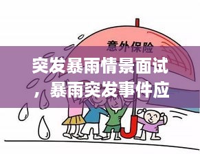 突發(fā)暴雨情景面試，暴雨突發(fā)事件應(yīng)急預(yù)案 