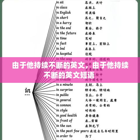 由于他持續(xù)不斷的英文，由于他持續(xù)不斷的英文短語(yǔ) 