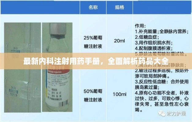 最新內(nèi)科注射用藥手冊(cè)，全面解析藥品大全